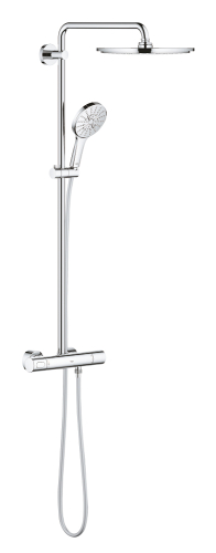 Grohe Rainshower Smartactive 310 Duvara Monte Termostatik Bataryalı Duş Sistemi - 27968001 - 1