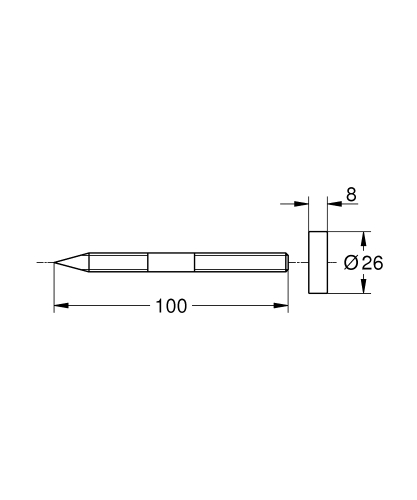 Grohe Rainshower Smartcontrol Kompanse Diski - 26385000 - 3