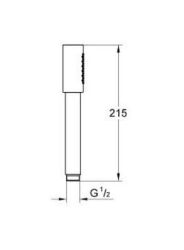 Grohe Rainshower Stick Aqua El Duşu - 26866000 - 3