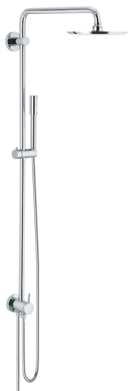 Grohe Rainshower System 210 Duvara Monte Yön Değiştiricili Duş Sistemi - 27058000 - 1