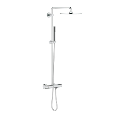 Grohe Rainshower System 310 Duvara Monte Termostatik Bataryalı Duş Sistemi - 27966000 - 1