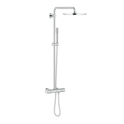 Grohe Rainshower System 310 Duvara Monte Termostatik Bataryalı Duş Sistemi - 27966000 - GROHE