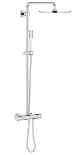 Grohe Rainshower System 310 Duvara Monte Termostatik Bataryalı Duş Sistemi - 27966000 - GROHE