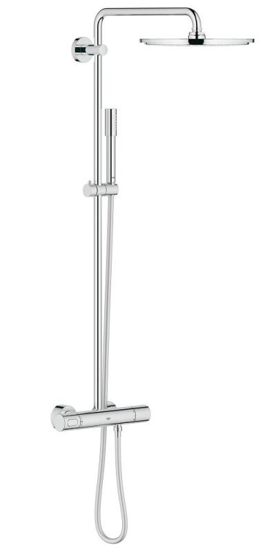 Grohe Rainshower System 310 Duvara Monte Termostatik Bataryalı Duş Sistemi - 27966000 - 1