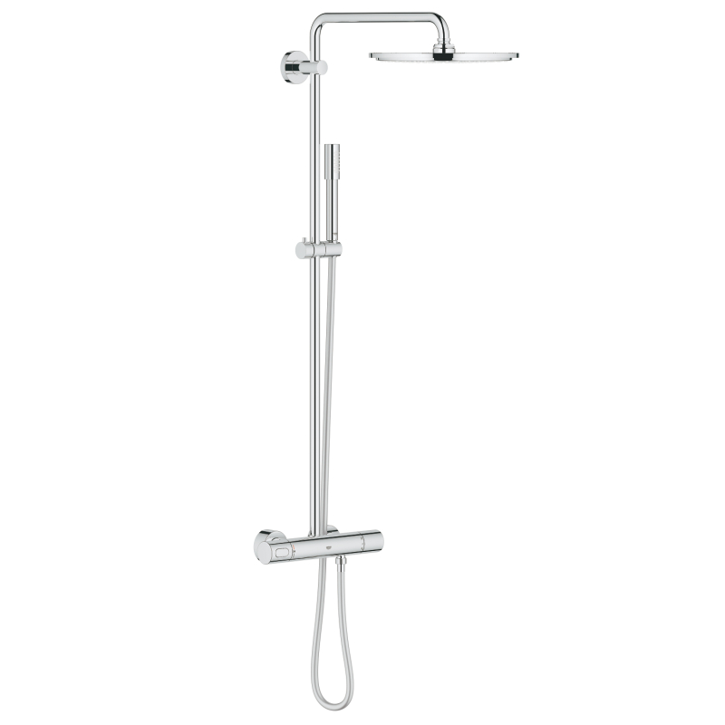 Grohe Rainshower System 310 Duvara Monte Termostatik Bataryalı Duş Sistemi - 27966000 - 2