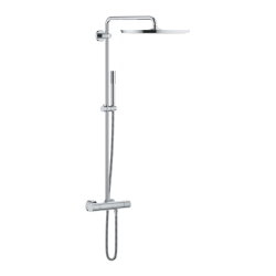Grohe Rainshower System 400 Duvara Monte Termostatik Bataryalı Duş Sistemi - 27174001 - GROHE