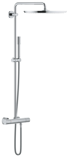 Grohe Rainshower System 400 Duvara Monte Termostatik Bataryalı Duş Sistemi - 27174001 - GROHE