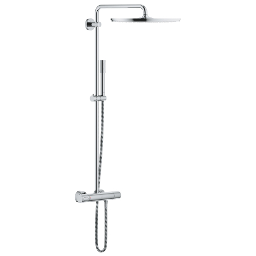 Grohe Rainshower System 400 Duvara Monte Termostatik Bataryalı Duş Sistemi - 27174001 - 2