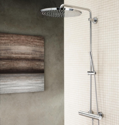 Grohe Rainshower System 400 Duvara Monte Termostatik Bataryalı Duş Sistemi - 27174001 - 4