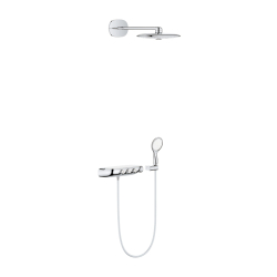 Grohe Rainshower System Smartcontrol Duo 360 Termostatik Yarı Ankastre Duş Bataryası - 26443000 