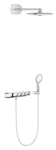 Grohe Rainshower System Smartcontrol Duo 360 Termostatik Yarı Ankastre Duş Bataryası - 26443000 - GROHE