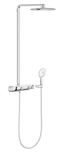 Grohe Rainshower System Smartcontrol Mono 360 Duvara Monte Termostatik Bataryalı Duş Sistemi - 26361000 - GROHE