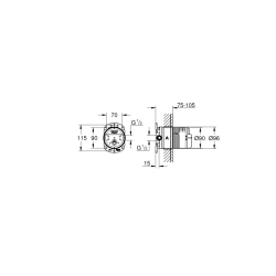 Grohe Rainshower Universal Giriş Kutusu, 1/2 - 26483000 - 2