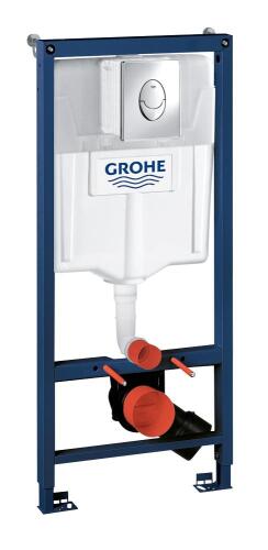 Grohe Rapid Sl 3'Ü 1 Arada Wc Gömme Rezervuar Seti, 1.13 M Montaj Yüksekliği - 38721001 - GROHE