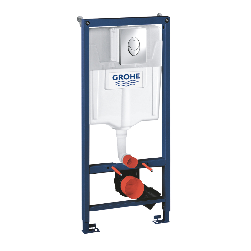 Grohe Rapid Sl 3'Ü 1 Arada Wc Gömme Rezervuar Seti, 1.13 M Montaj Yüksekliği - 38721001 - 2