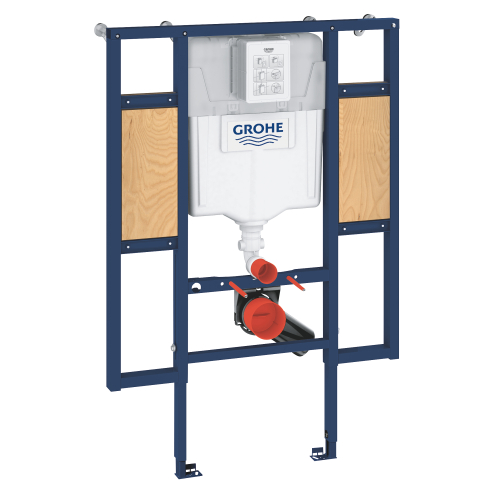 Grohe Rapid Sl Engelli Wc, Gömme Rezervuar, 1.13 M Montaj Yüksekliği, Duvar Desteği İçin Montaj Ekipmanları İle - 39140000 - 2