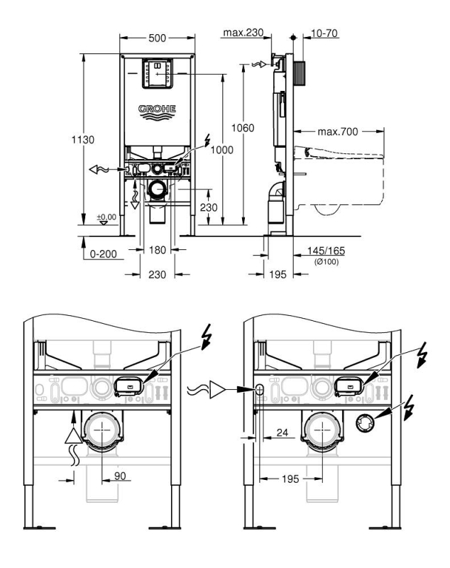 Grohe Rapid Slx - 39599000 - 5
