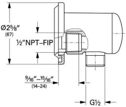 Grohe Relaxa Duş Çıkış Dirseği - 28672000 - 2