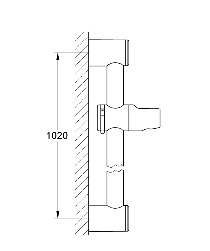 Grohe Relexa Duş Sürgüsü, 1000 Mm - 28621000 - 3