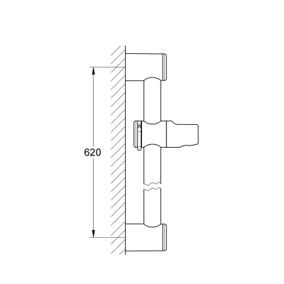 Grohe Relexa Duş Sürgüsü, 600 Mm - 28620000 - 2