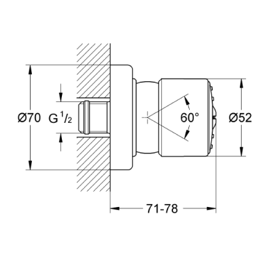 Grohe Relexa Plus 50 Yan Duş - 2819800B - 3