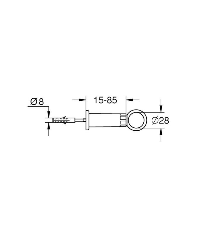 Grohe Sabitleme Parçası - 37132000 - 3