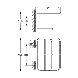 Grohe Selection Banyo Havluluğu - 41066000 - 2