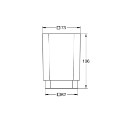 Grohe Selection Cube Fırçalık - 40783000 - 2