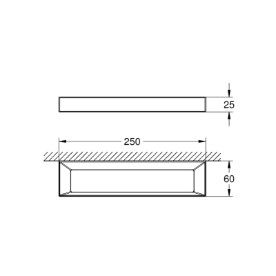 Grohe Selection Cube Halka Havluluk - 40766000 - 2