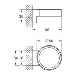 Grohe Selection Sabunluk Tutacağı Mat Siyah - 3