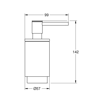 Grohe Selection Sıvı Sabunluk - 41028A00 - 2