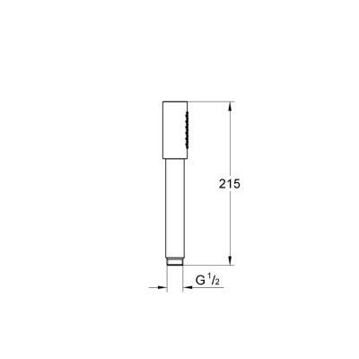 Grohe Sena Stick El Duşu 1 Akışlı - 26465Gl0 - 2