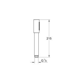 Grohe Sena Stick El Duşu 1 Akışlı - 28034000 - 2