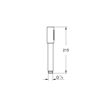 Grohe Sena Stick El Duşu 1 Akışlı - 28341000 - 2