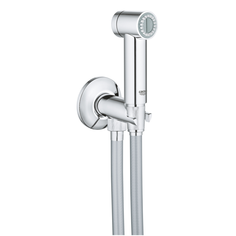 Grohe Sena Taharet Spreyi 35 Duvardan Askılı Set 1 Akışlı, Ara Musluk İle Birlikte - 26329000 - 2