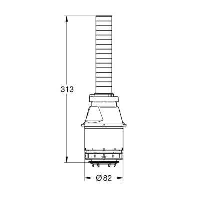 Grohe Servo Boşaltma Valfi - 43486000 - 2