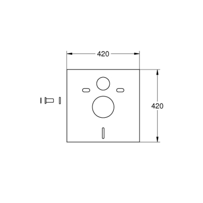 Grohe Ses Koruyucu İçin Set - 37131000 - 2