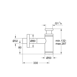 Grohe Sifon 1 1/4