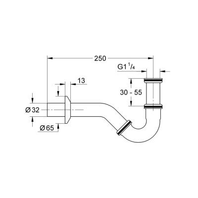 Grohe Sifon 1 1/4