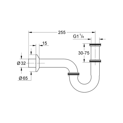 Grohe Sifon 1 1/4