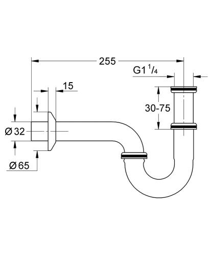 Grohe Sifon 1 1/4