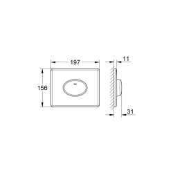 Grohe Skate Air Kumanda Paneli - 38565Sh0 - 2