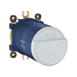 Grohe Smart Control Termostatik Ankastre Banyo Bataryası Seti İ Fırçalanmış Altın - 3