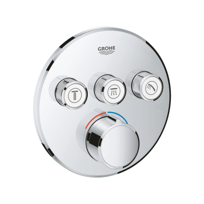 Grohe Smartcontrol 3 Valfli Akış Kontrollü Ankastre Duş Bataryası - 29146000 - 1