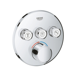 Grohe Smartcontrol 3 Valfli Akış Kontrollü Ankastre Duş Bataryası - 29146000 - GROHE