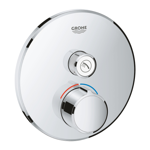 Grohe Smartcontrol Tek Valfli Akış Kontrollü Ankastre Duş Bataryası - 29144000 - 2