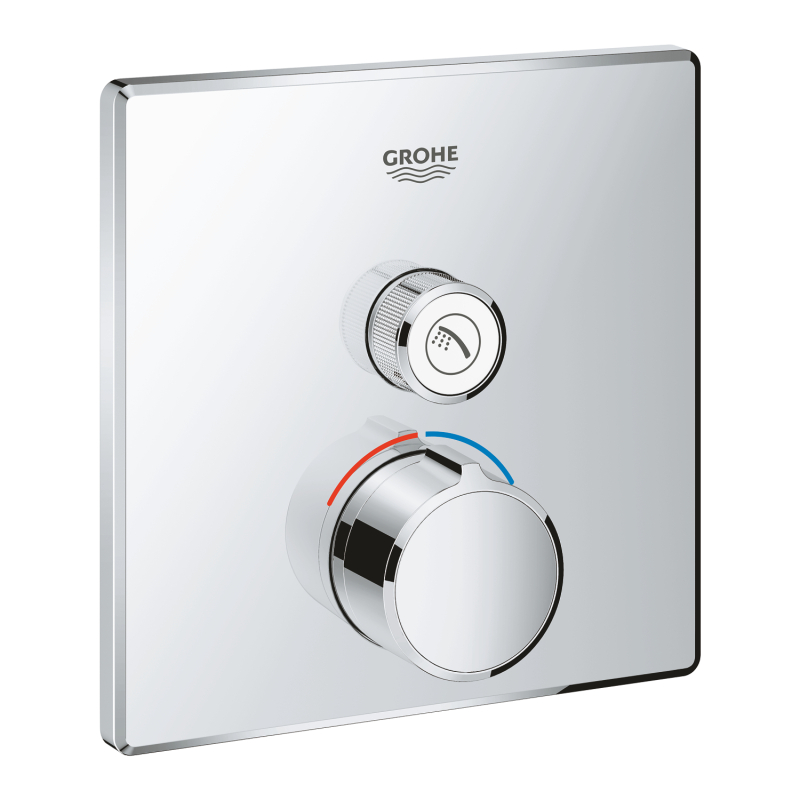 Grohe Smartcontrol Tek Valfli Akış Kontrollü Ankastre Duş Bataryası - 29147000 - 2