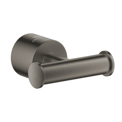 Grohe Atrio İkili Havlu/Bornoz Askısı, Fırçalı Sert Grafit - 40890AL0 - 2