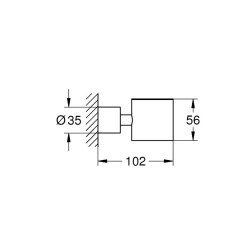 Grohe Spa Atrio Cam/Sabunluk Tutucu -40884Gl0 - 2