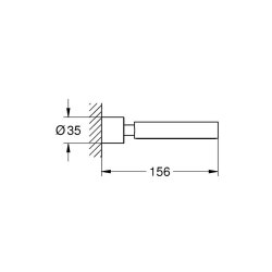 Grohe Spa Atrio Cam/Sabunluk Tutucu -40885000 - 2